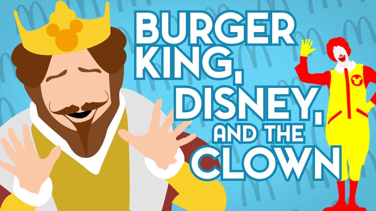 Disney, Burger King и McDonald's в 1990-х годах