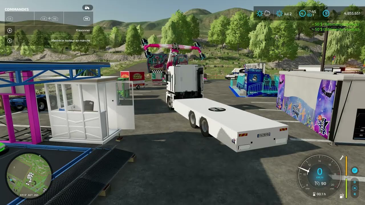 SFAP: Démontage d'une fête foraine