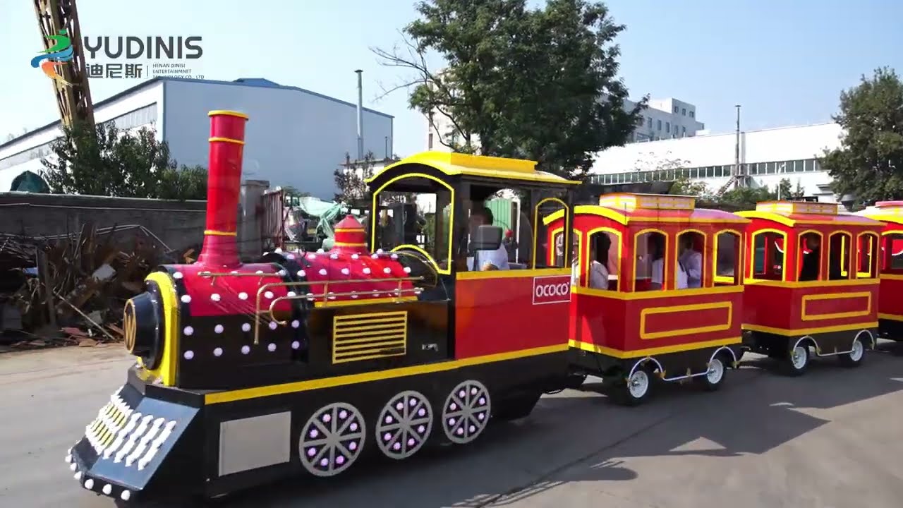 Adult mini trackless train rides for sale