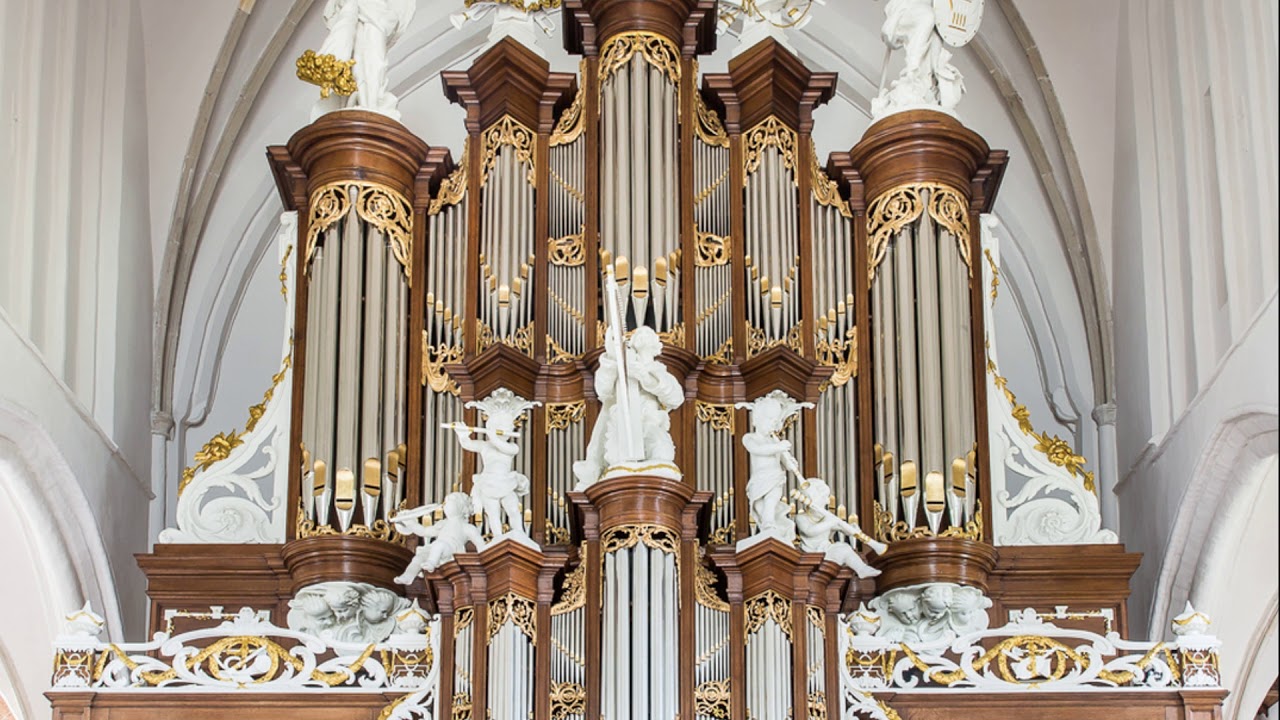 Bert Elbertsen Vader Wij Eren U aan het orgel van de Grotekerk te Bolsward