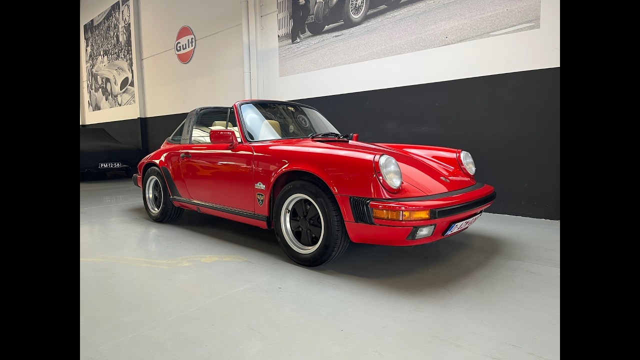 Why This 1987 Air-Cooled Porsche 911 Targa is the LAST Real Driver's Car You Can Buy Under €80K