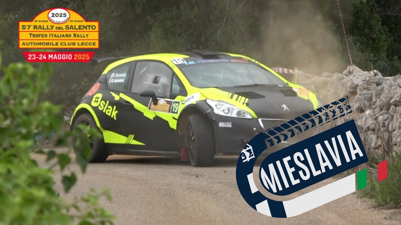 57°RALLY DEL SALENTO 2025 PURE SOUND SHOW, MISTAKES and CRASH