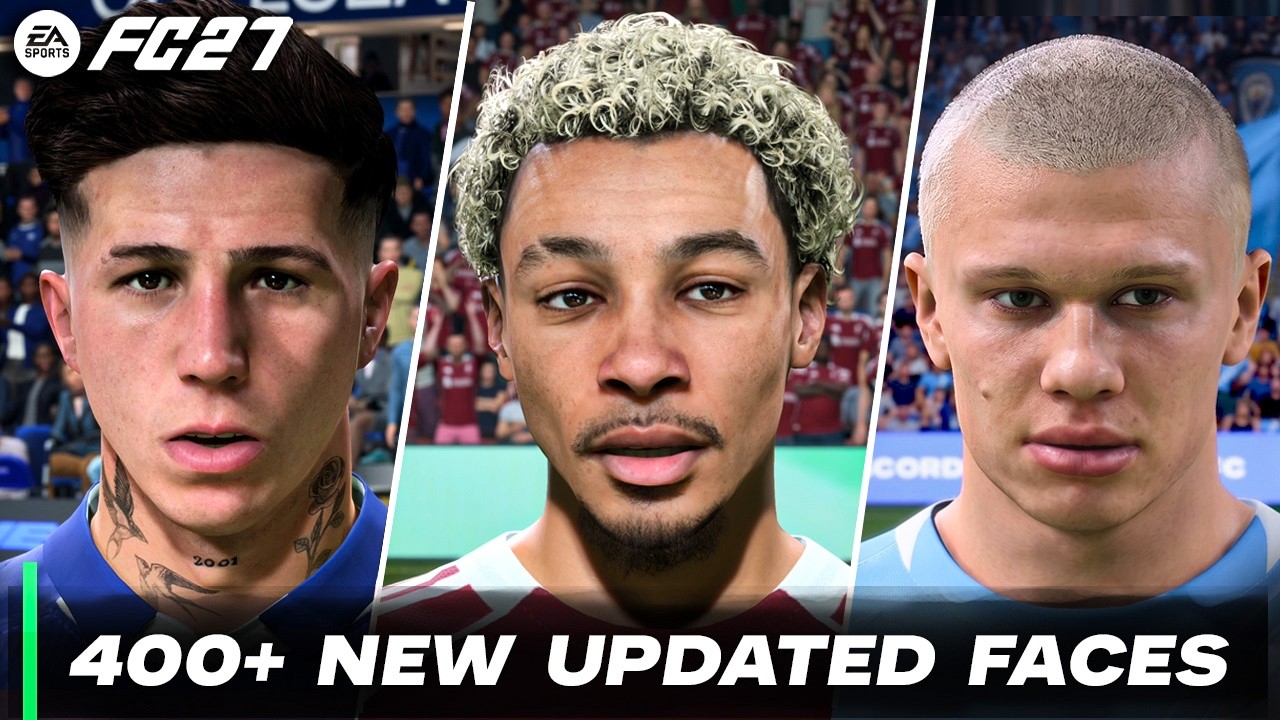 EA Sports FC 27 &ndash; ALL 433 New & Updated Player Faces