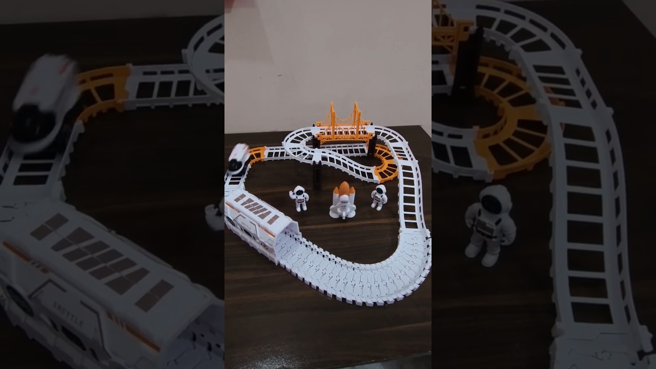 Outer Space Track For Kids | kids outer space track unboxing | remote control toys #shortsvideo