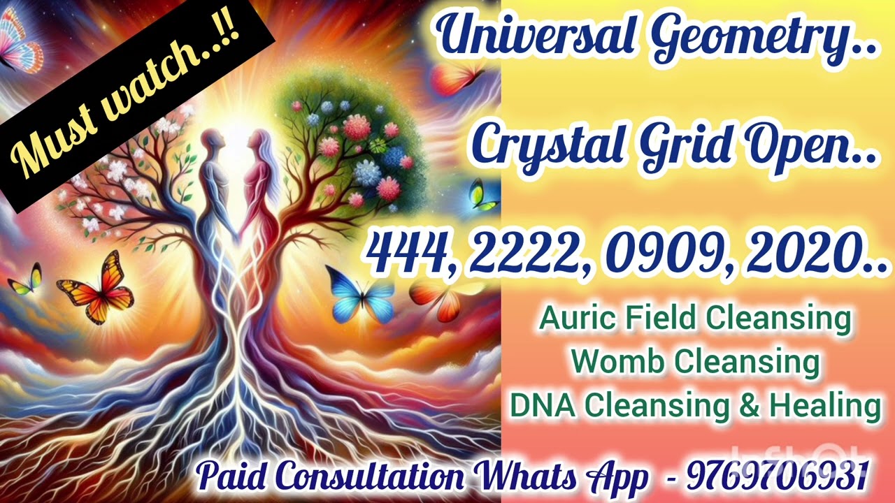 DM & DF Current Energy Universal Geometry Crystal Grid Open 