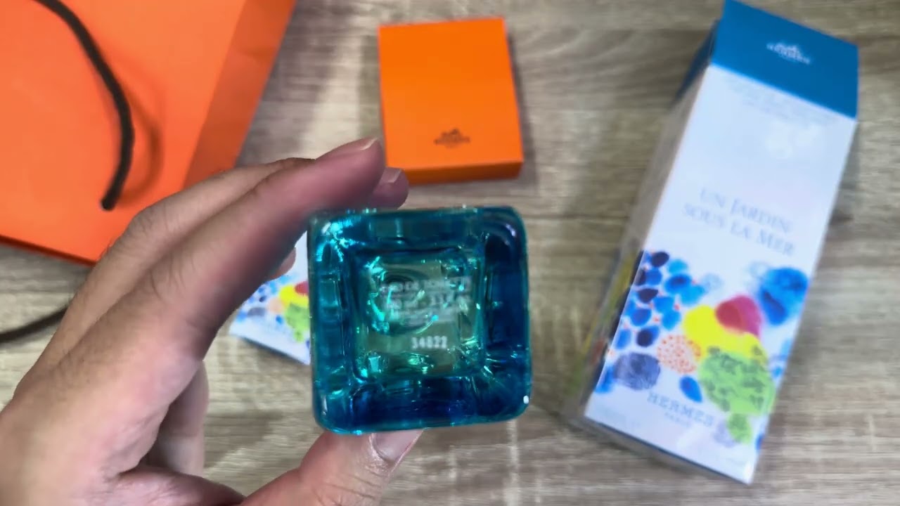 HERMES Un jardin sous la Mer unboxing