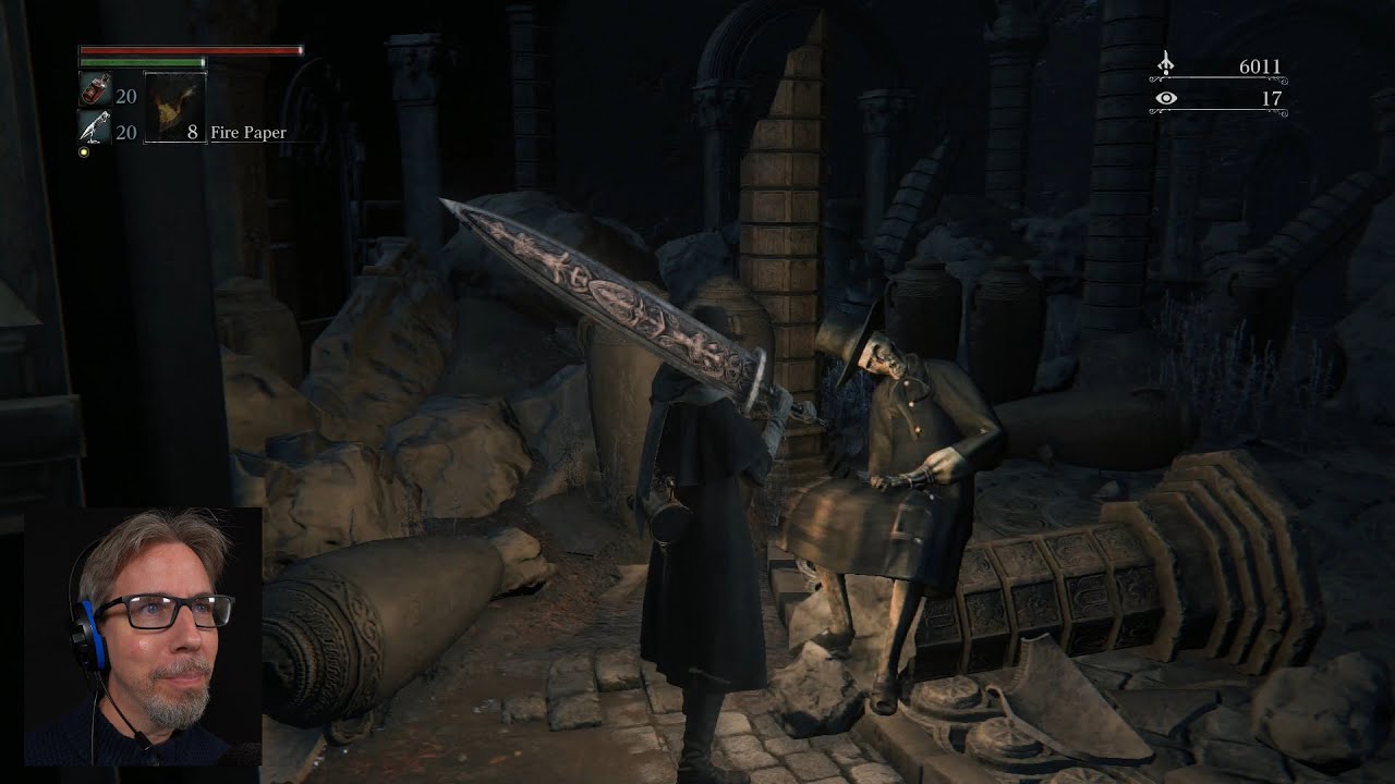 Bloodborne ASMR Playthrough #6 - Old Workshop, Gaol & Paarl, Woods & Clinic, Hemwick & Witch