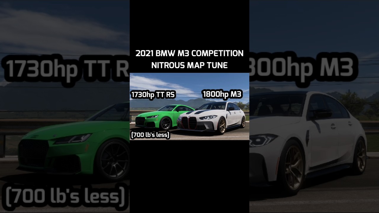 1800HP BMW G80 M3 COMPETITION - Forza Horizon 5 
