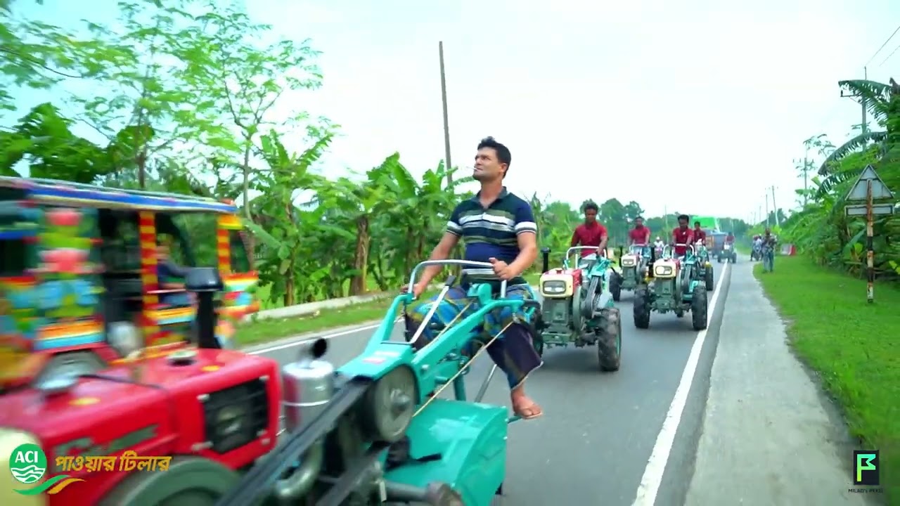 Powering Rural Progress: ACI Power Tiller in Bhaluka 🚜🇧🇩