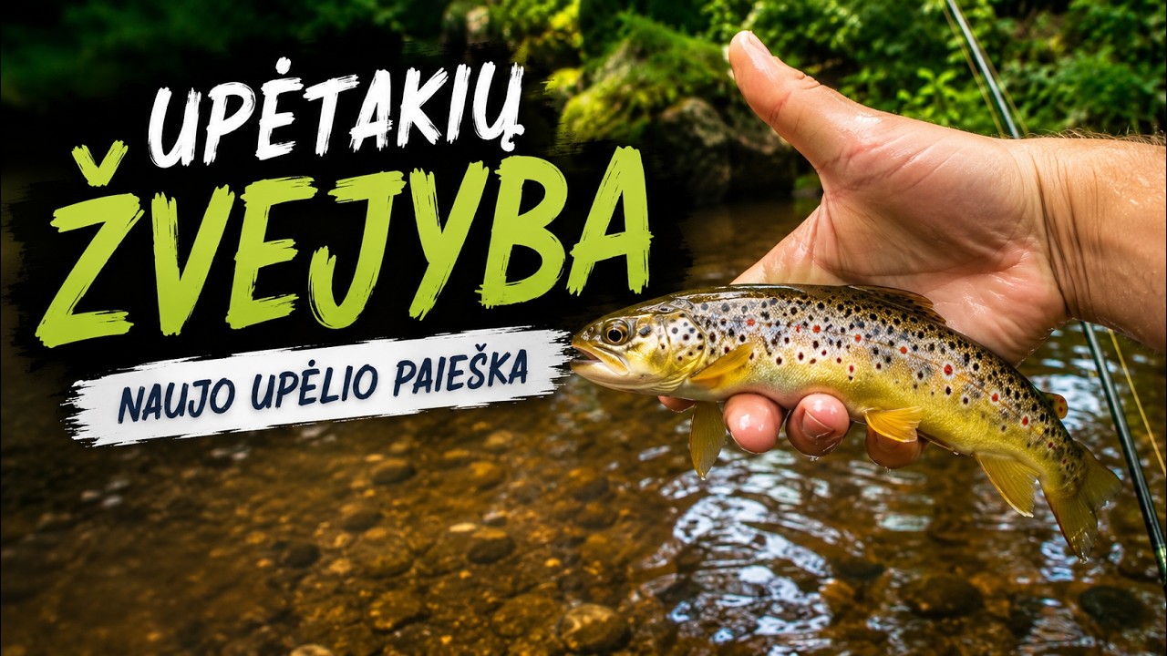 Upėtakių Žvejyba Vasara. Naujo Upelio Žvalgyba Nenuvylė!
