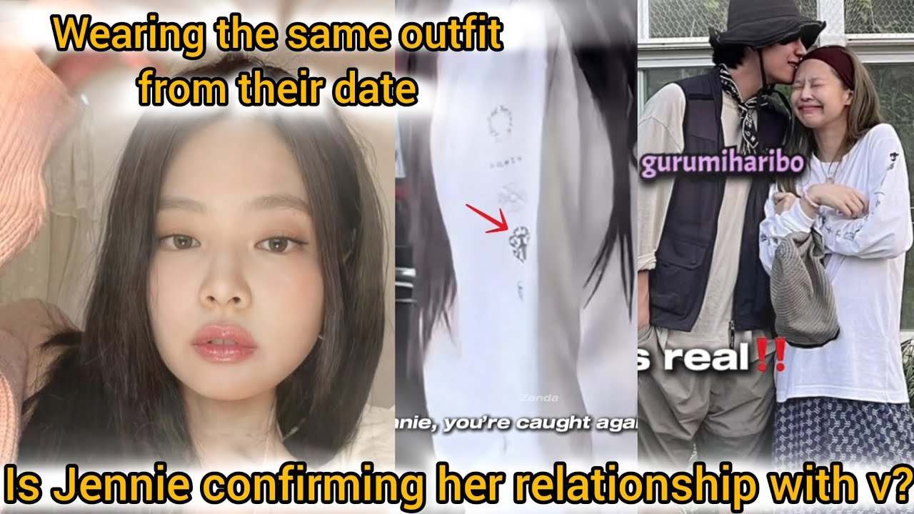 JENNIE AND V'S RELATIONSHIP CONFIRMED? SAME OUTFIT FROM THEIR DATE