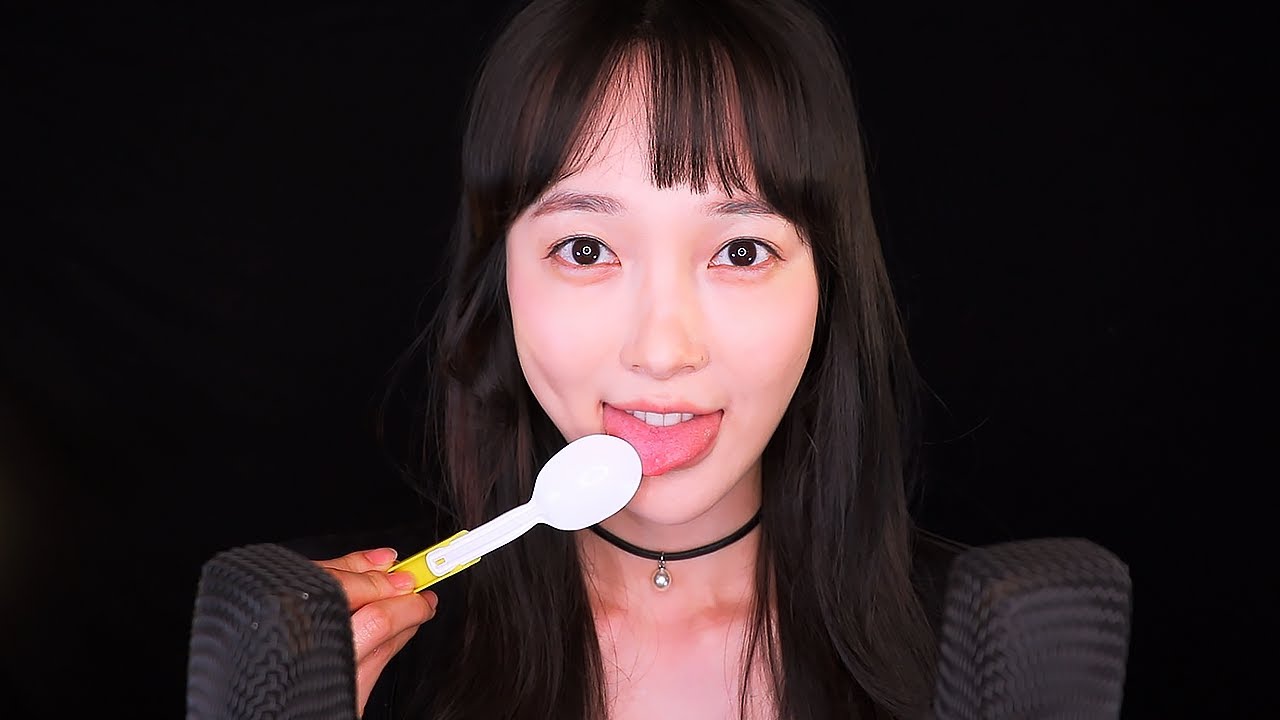 ASMR 노토킹🤫 팅글집중 플라스틱 숟가락으로 잠재우기