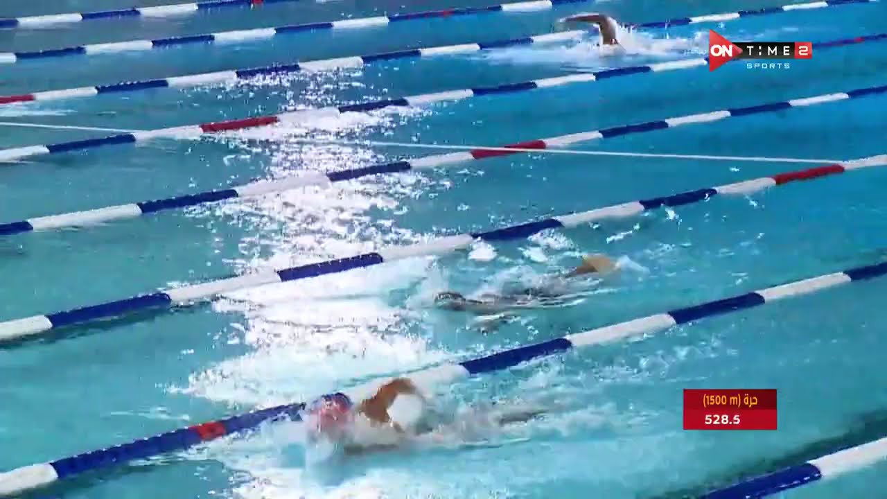 منافسات سباق الـ 1500متر حرة 