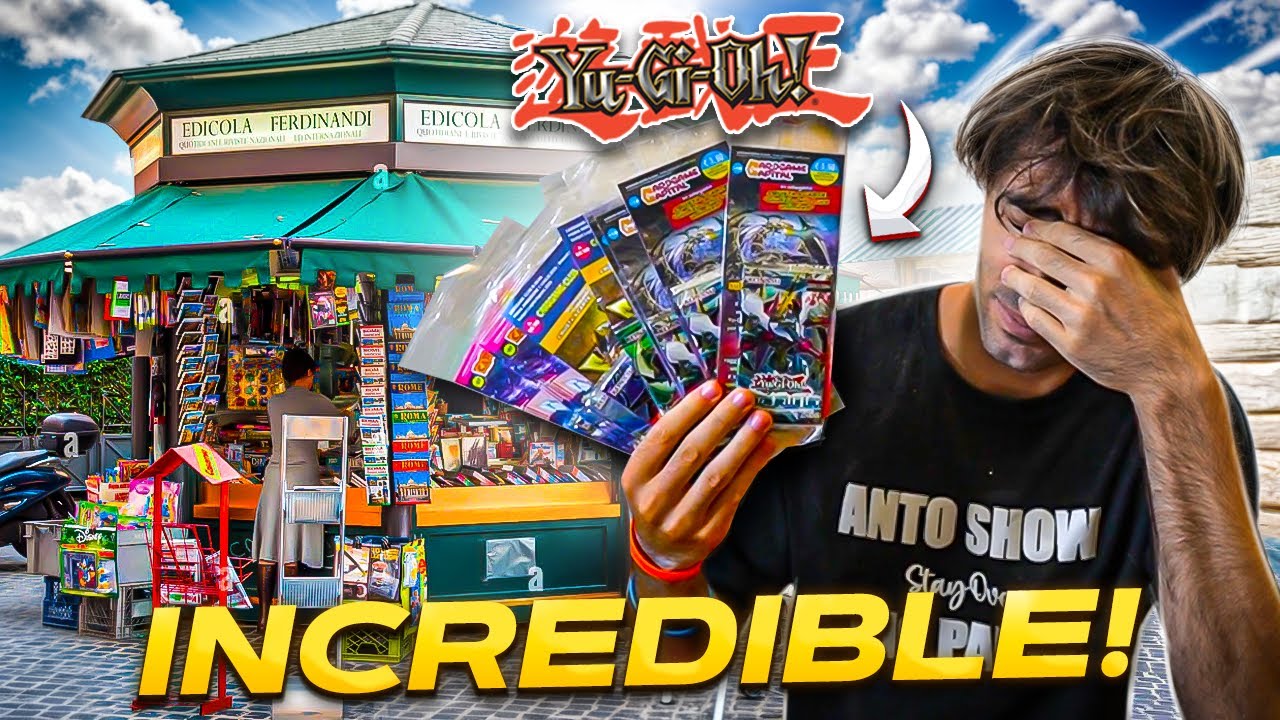 Cerco i PACCHETTI  di Yu-Gi-Oh! più RARI nelle EDICOLE lungomare!