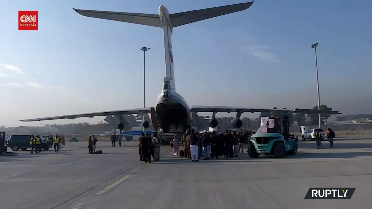 Rusia Evakuasi 205 Warganya Dan Bawa Bantuan Untuk Afganistan