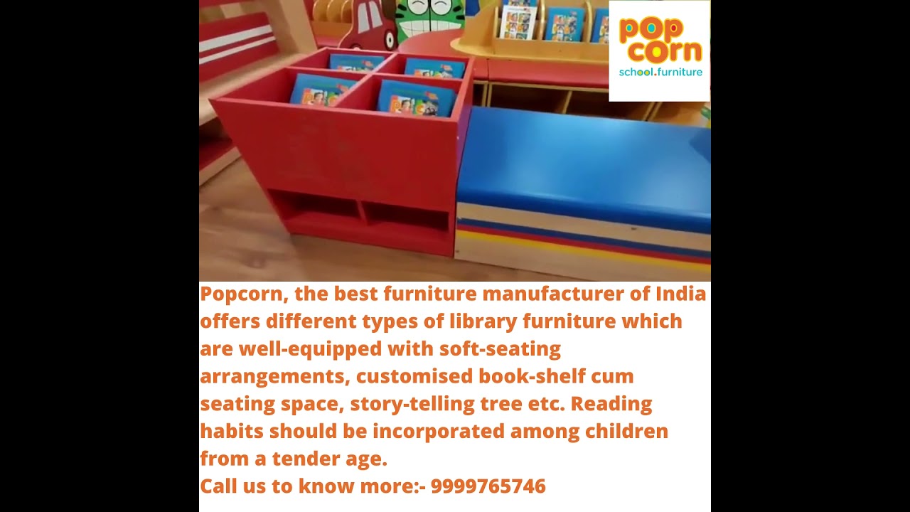 Best Library Furniture for Classrooms | Flexible Seating for Enhanced Learning | Popcorn Furniture