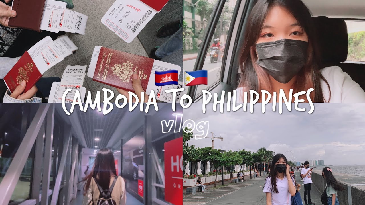 vlog • cambodia to philippines | tyzanin