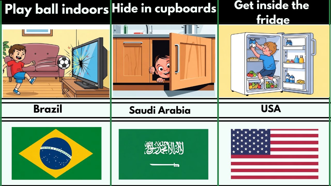 Weird Things Kids Do in Different Countries