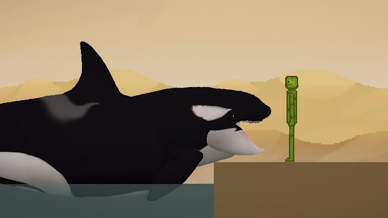 ORCA ATTACK MODE 🐋🔥 | Melon Playground MOD Gameplay