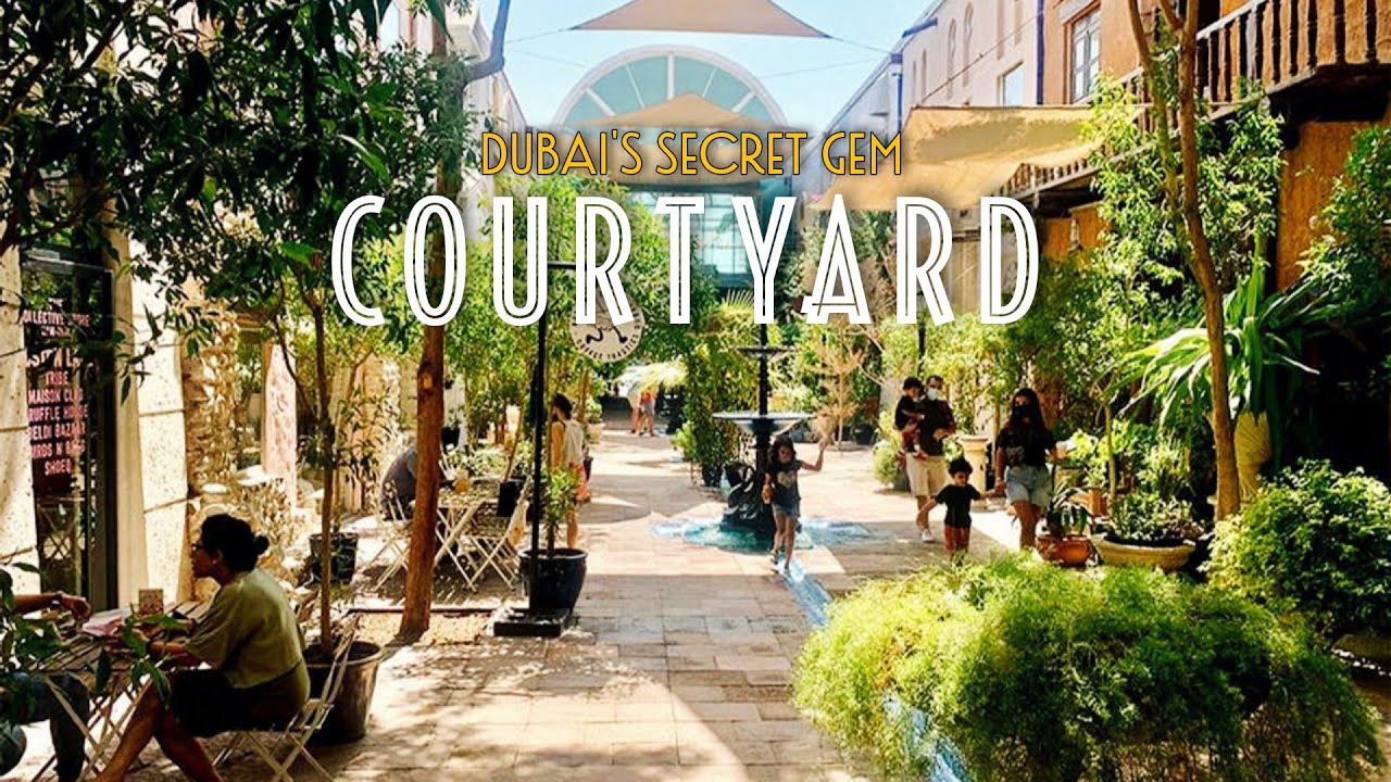 I Found Dubai&rsquo;s Secret Courtyard in Al Quoz 🌿 You Won&rsquo;t Believe This Hidden Gem!