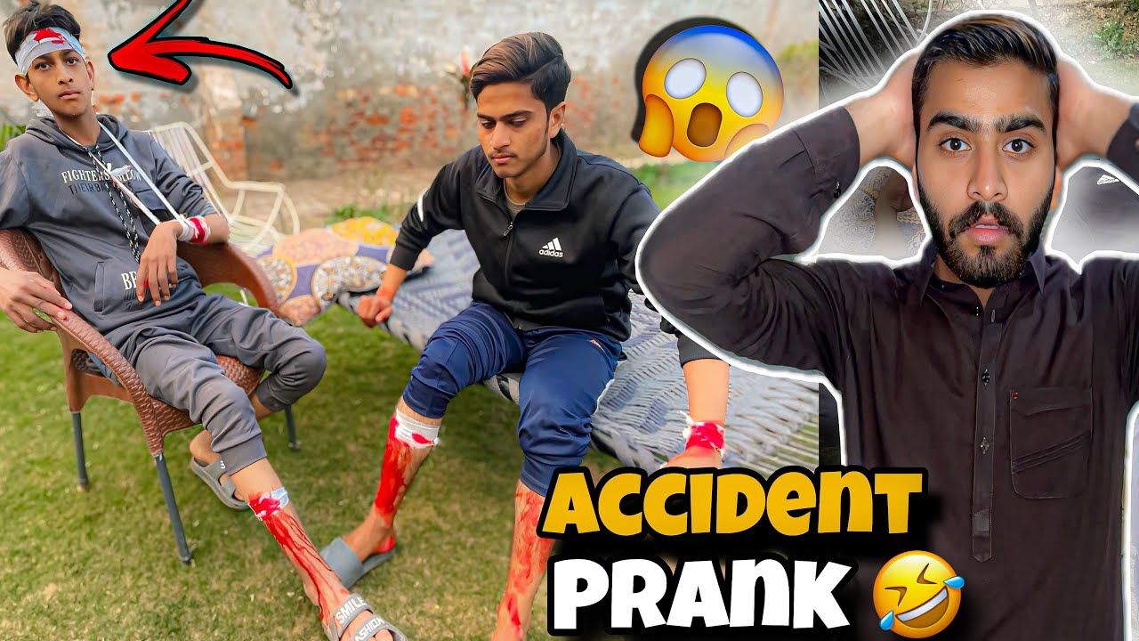 Fake Accident Prank 😱 On Usman | Sab Shocked Ho Gai 😲 