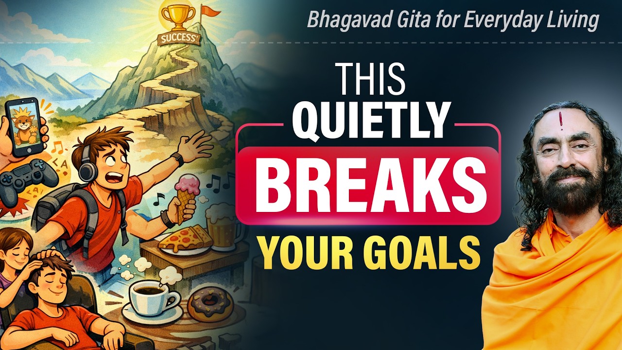 The ONE Distraction That Quietly Breaks Your Goals — Shree Krishna Reveals | Swami Mukundananda