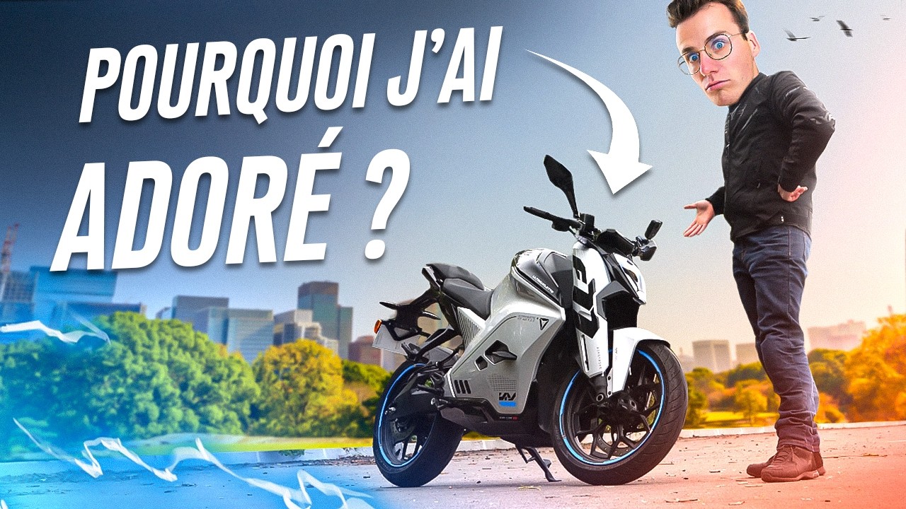 10 000€ pour ça ?! 🤑 La moto électrique 125 qui m’a bluffé ⚡️
