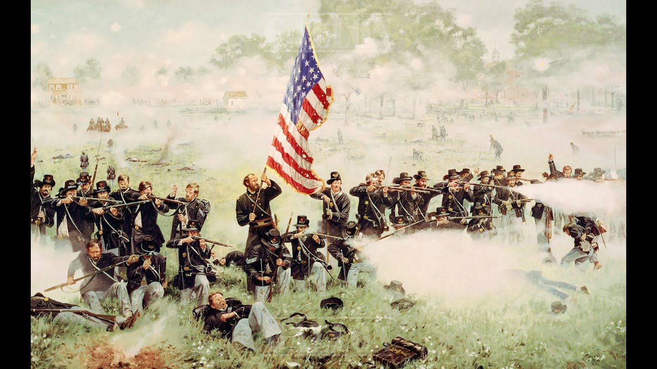 Blood in the run- Scourge of war Gettysburg