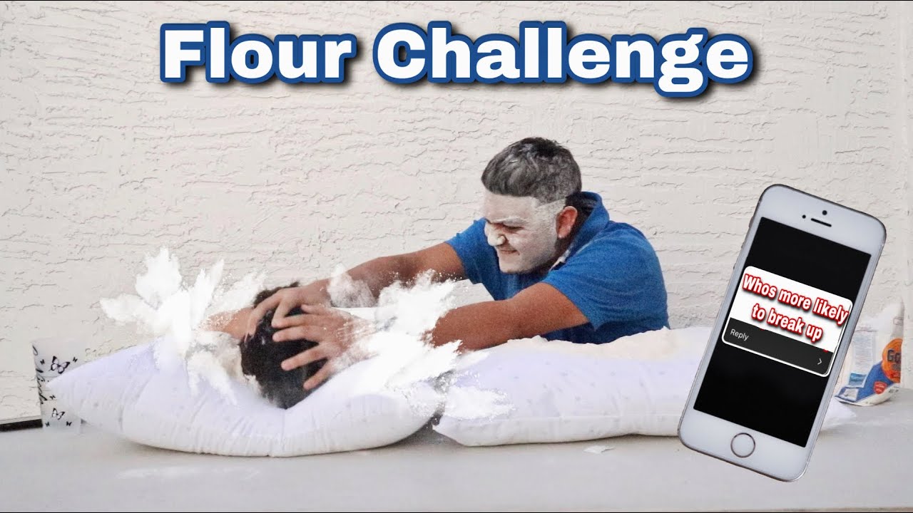 TIKTOK Flour Challenge *Couples Edition!!*