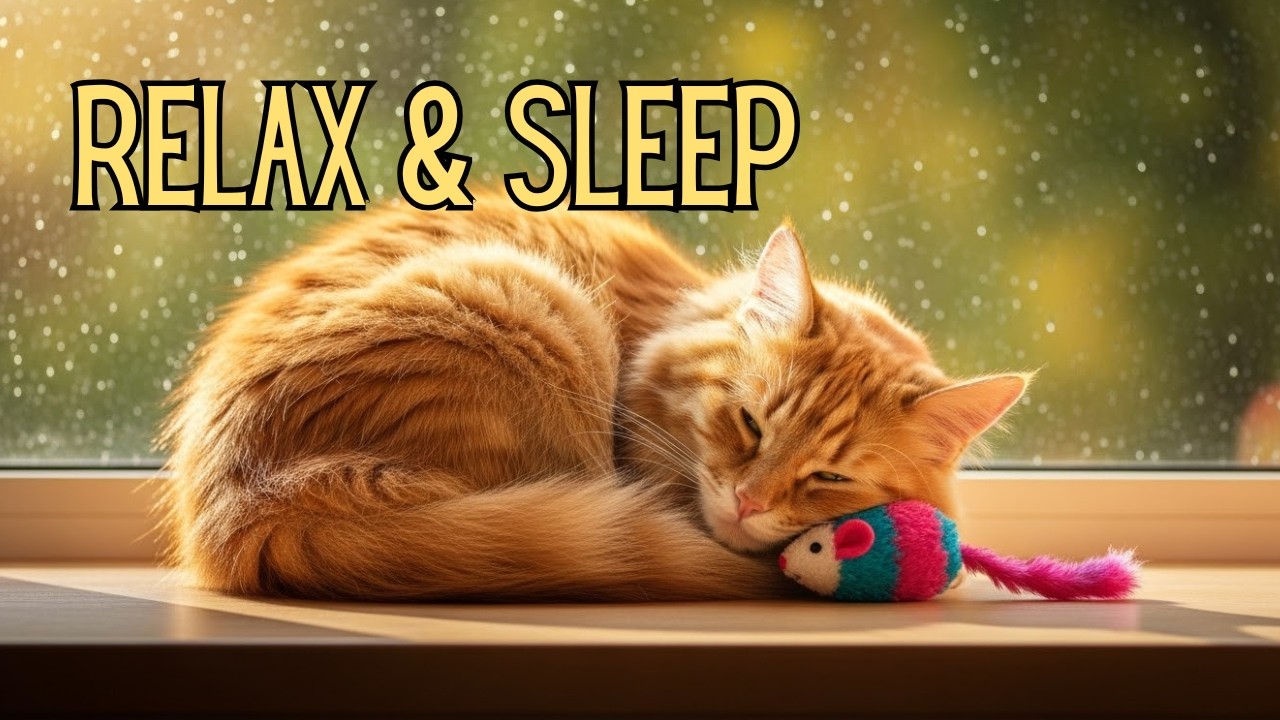🐾 Relaxing & Soothing Music for Cats | Deep Calm Sleep