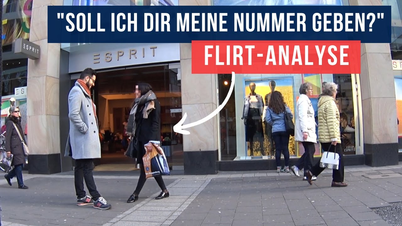 Mit krasser Selbstverständlichkeit Frauen im Alltag ansprechen | Live-Flirt Kommentar & Analyse
