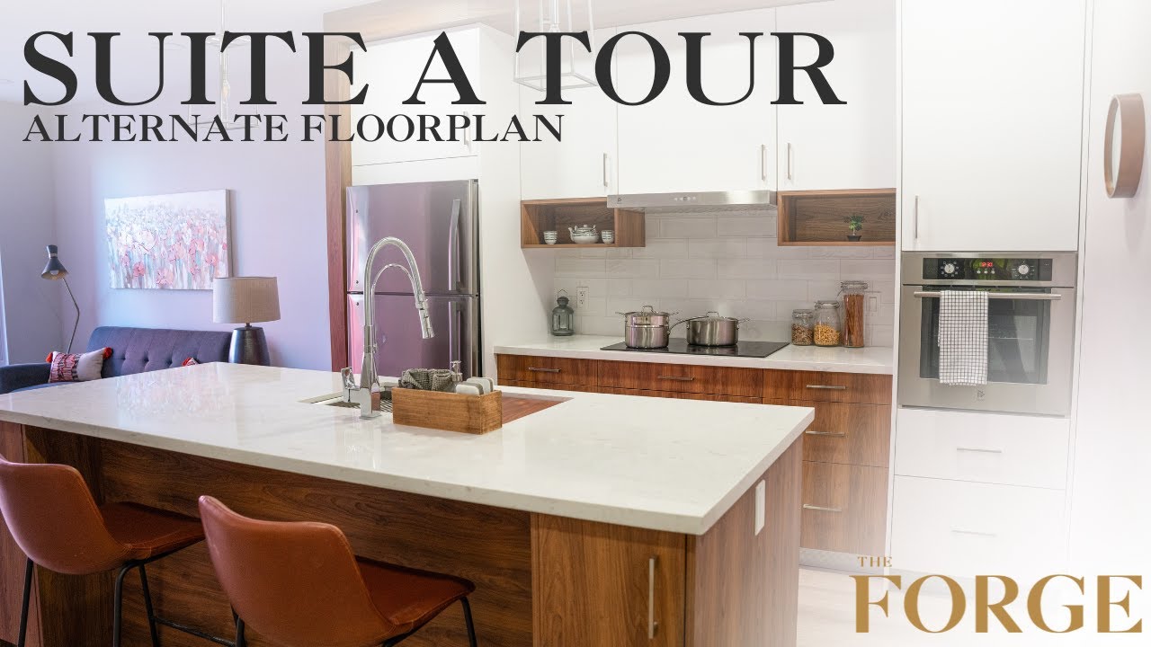 The Forge Suite Type A ALT - 1 Bed, 1 Bath + Den