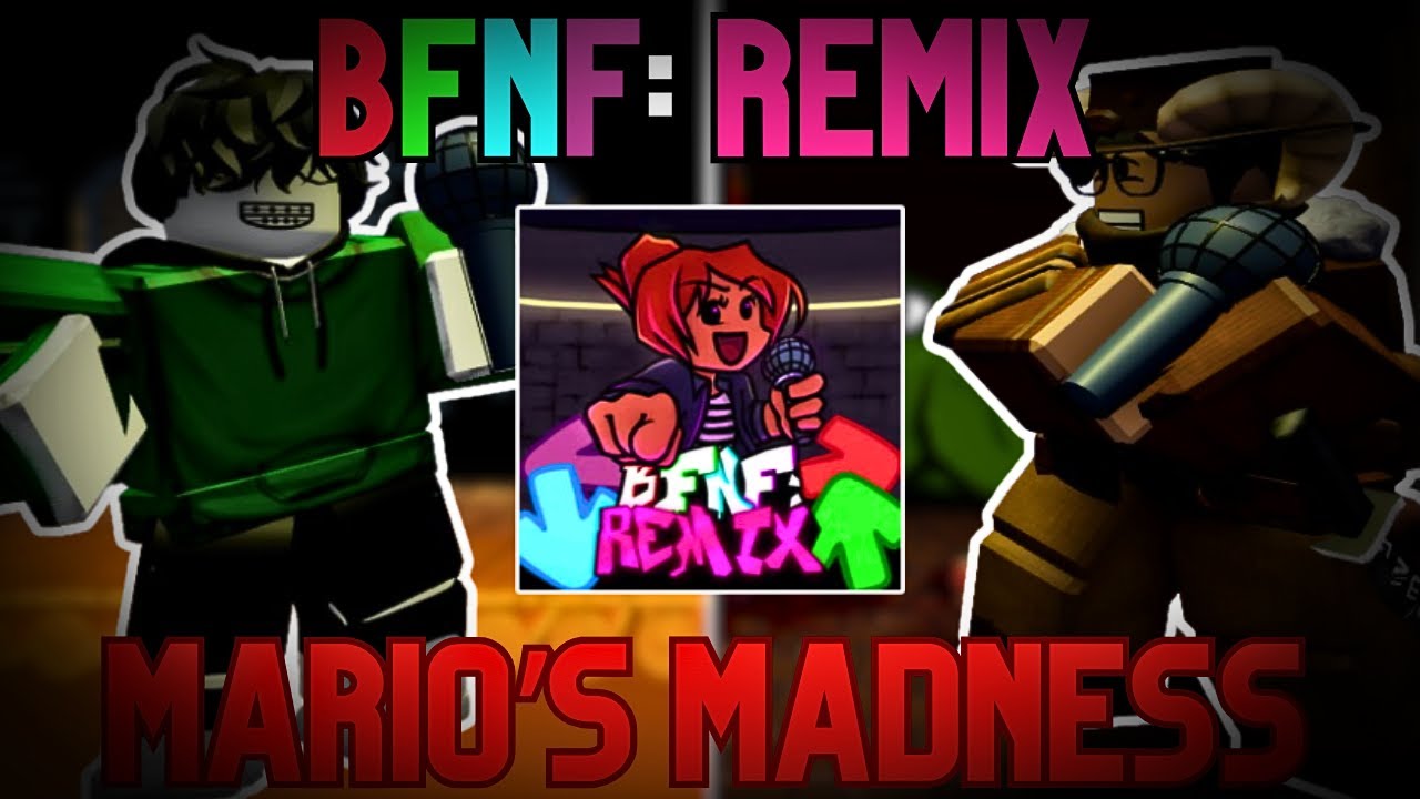 MARIO'S MADNESS | Basically FNF: Remix
