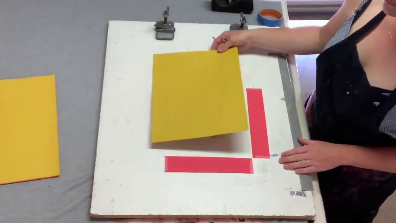 Registration in Screenprinting