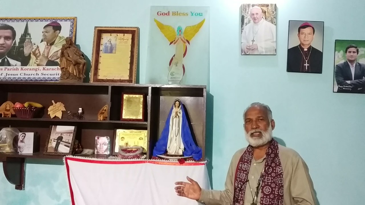Miracle Of Oil at St James Mona Church Sialkot Cantt Pakistan ( Master Younus Rahi )