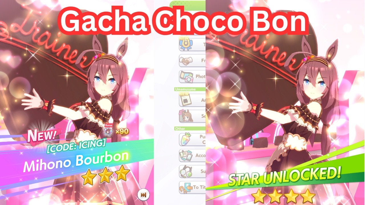 Waktunya Gacha Choco Bourbon !! UMA MUSUME PRETTY DERBY #umamusume