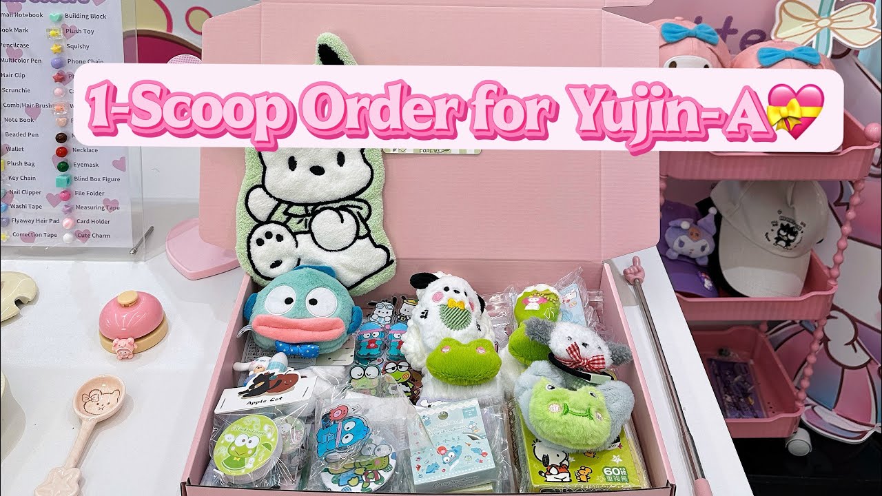Packing a Sanrio Mystery Scoop 🐸🐶🐟 Keroppi, Pochacco & Hangyodon | Order #2432 (Part 1)