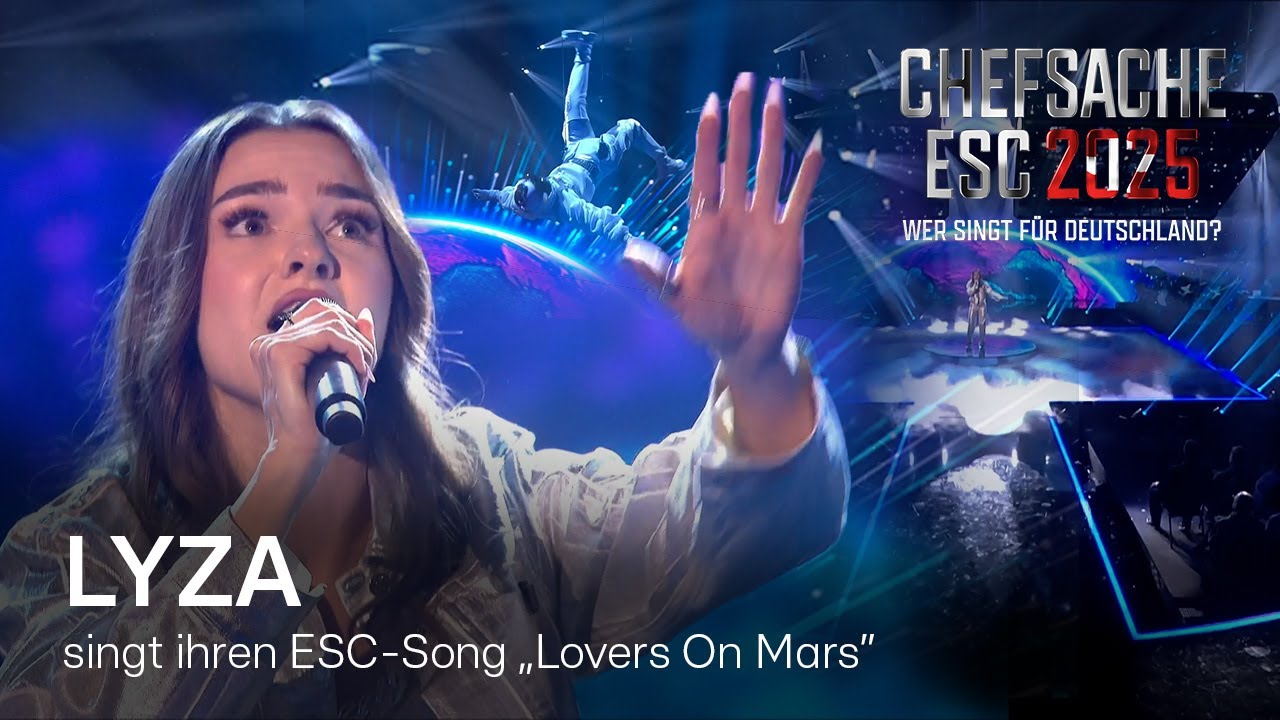 LYZA &ndash; Lovers On Mars (ESC-Song) ​🎸​​ ​​| Chefsache ESC 2025 🎤