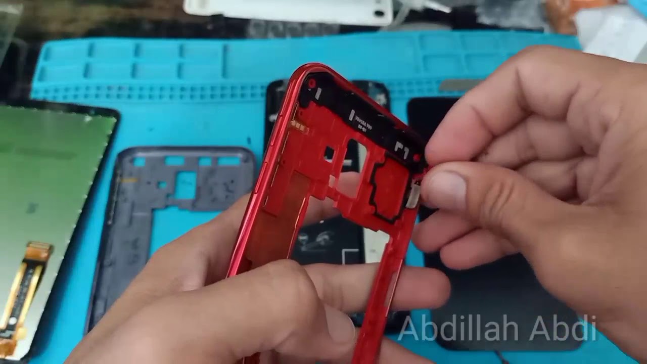 cara ganti ceasing dan tulang samsung j6 plus