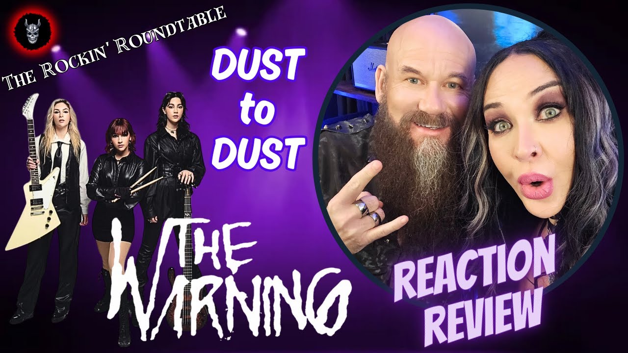 Metal Couple's REACTION and REVIEW  of The Warning - DUST TO DUST Live at Teatro Metropolitan CDMX