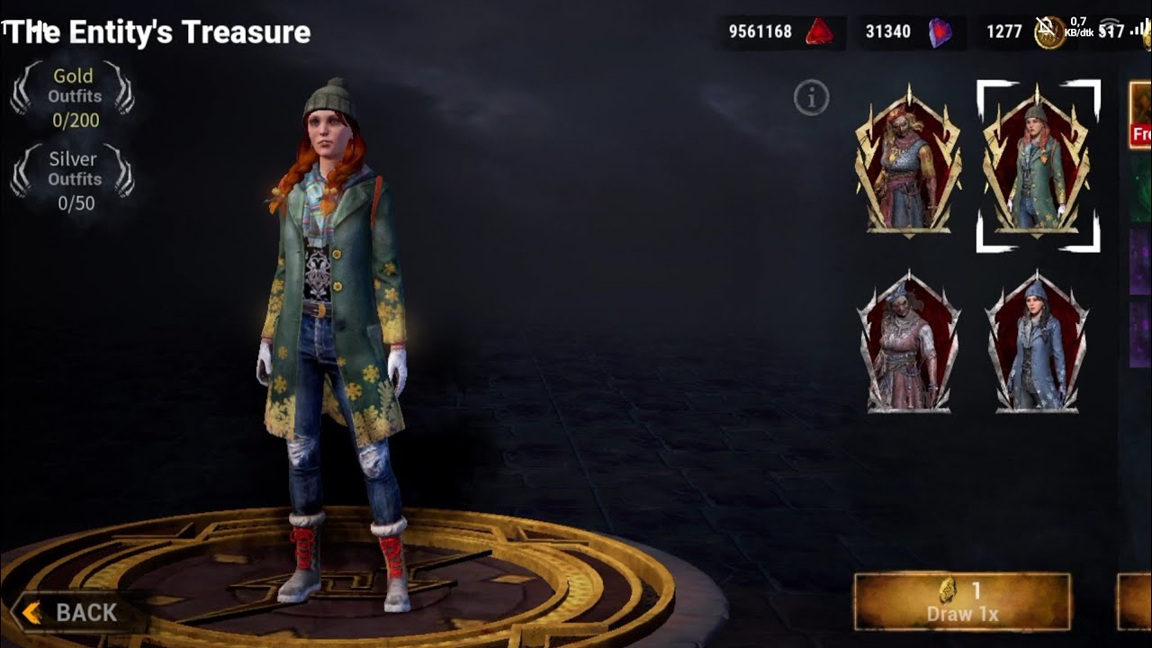 GATCHA SKIN KATE DENSON Jingle Bells AND THE HUNTERS Babushka. - DEAD BY DAYLIGHT MOBILE NETEASE -