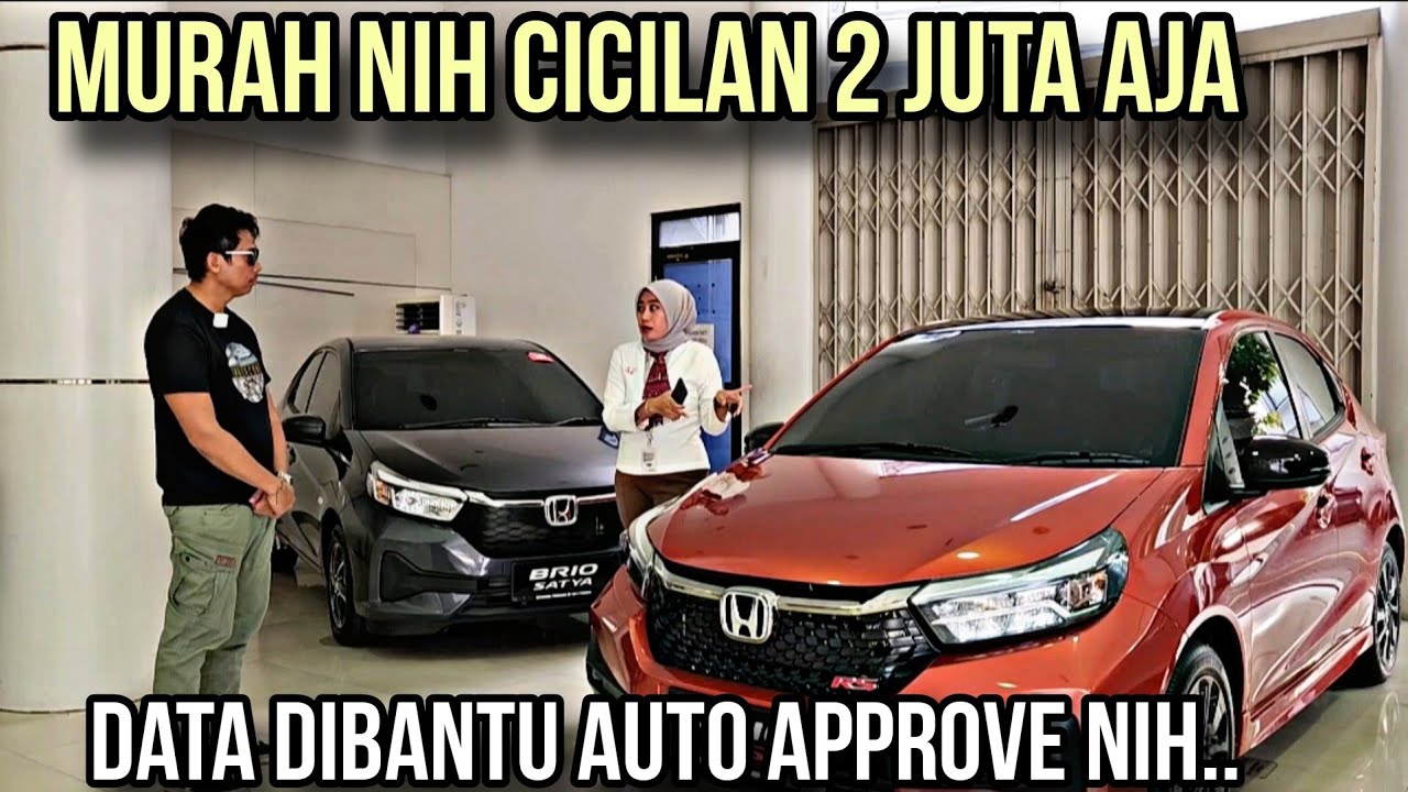 Honda Brio 2025 Jangan pake Mahal, Bunga 0% angkut sampai rumah.