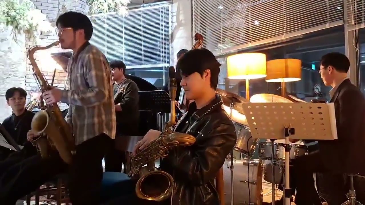 Burning Saxophone