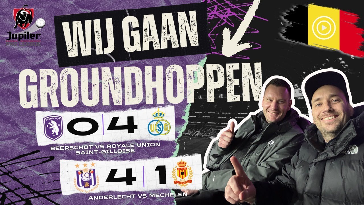 Business seats groundhoppen in België: Beerschot 🆚 Union SG & Anderlecht 🆚 KV Mechelen! 🇧🇪⚽