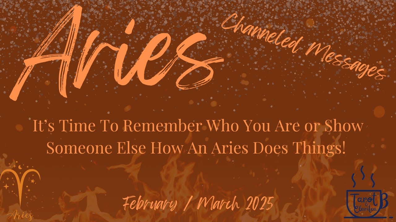 ♈️ Aries ♈️ It's Time To Stand In Your Full ARIES Power! 🔥