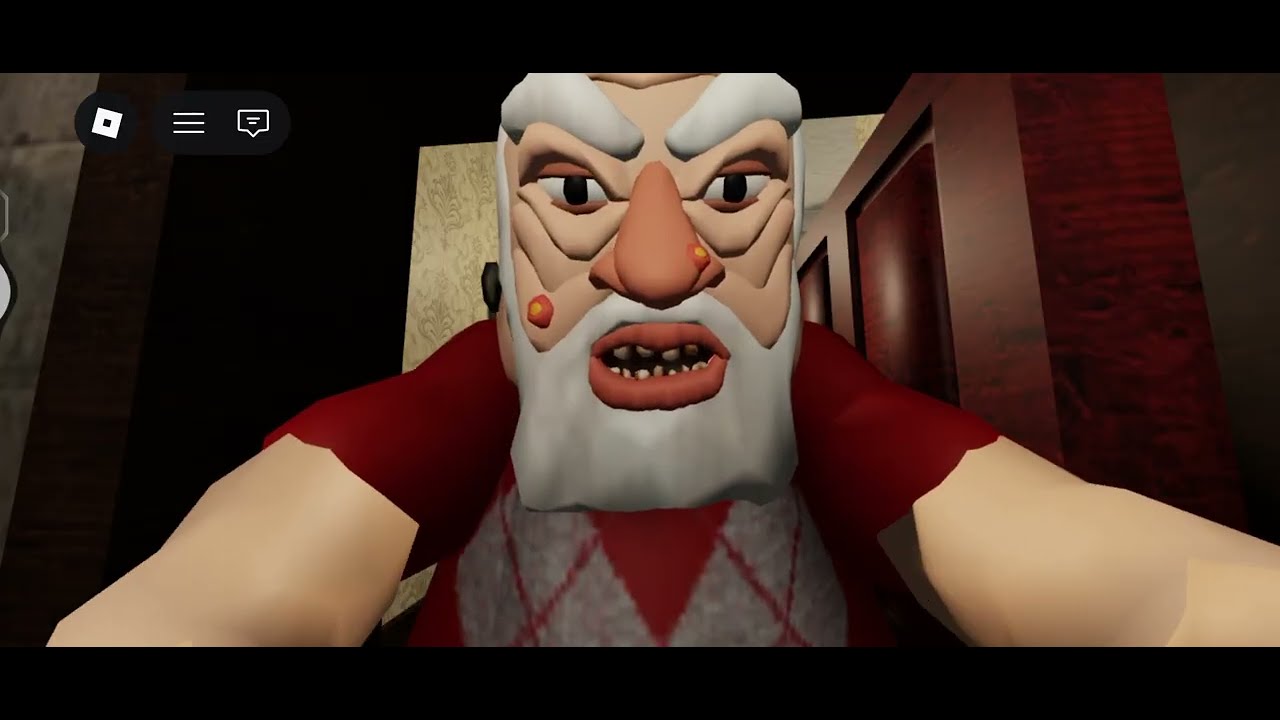 Run from Grandpa! Escape Scary Obby