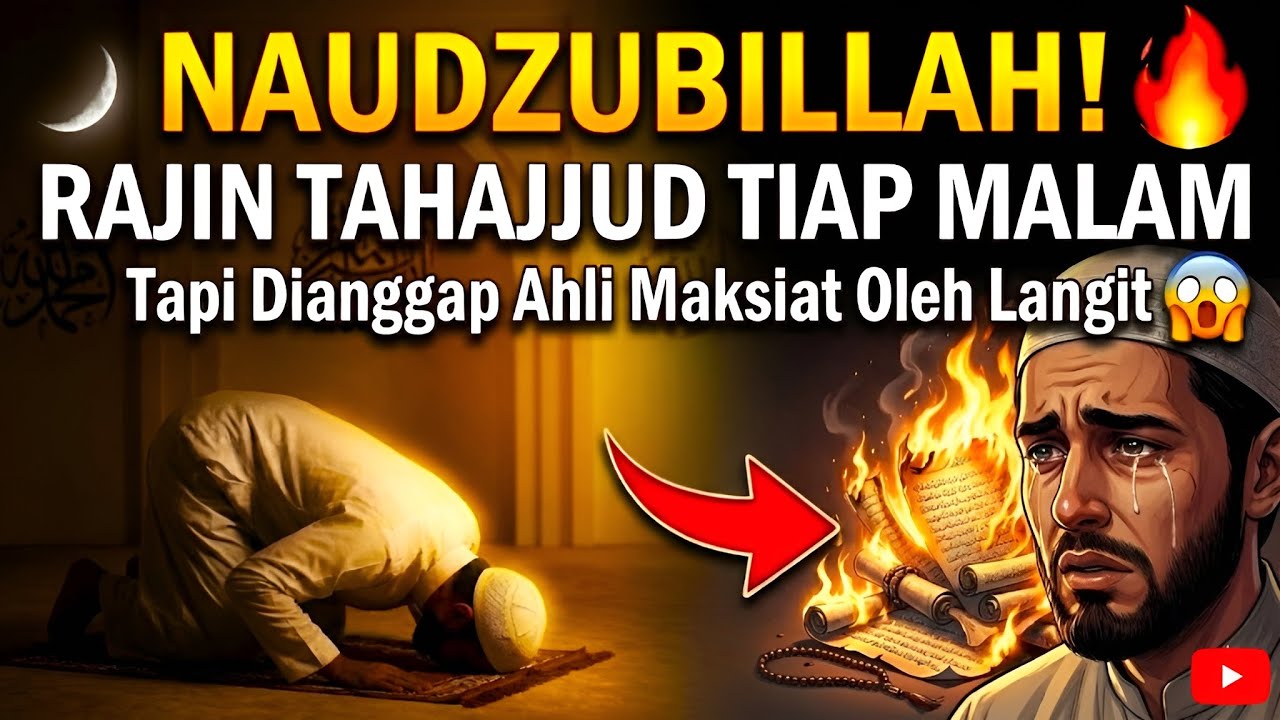 MERINDING‼️Rajin Tahajud Tiap Malam, Tapi Dianggap Ahli Maksiat Oleh Langit. Ternyata Ini Sebabnya!