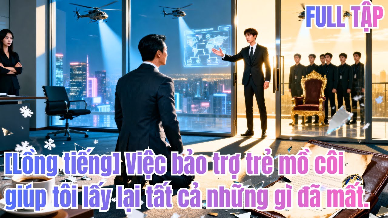 Công ty bị con gái chiếm đoạt,nhưng đứa trẻ mồ côi ông từng cưu mang nay là người giàu 250712txb3