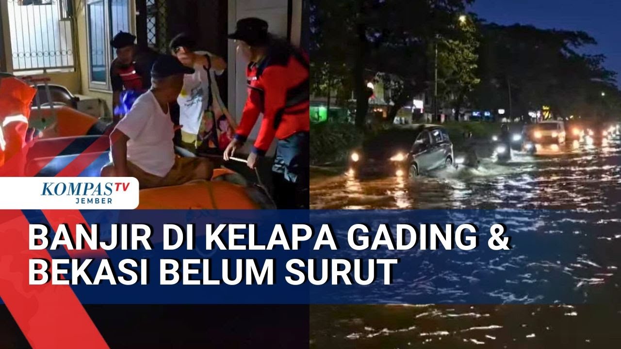 Banjir Rendam Kelapa Gading dan Perumahan Masnaga Bekasi, Air Capai 1 Meter