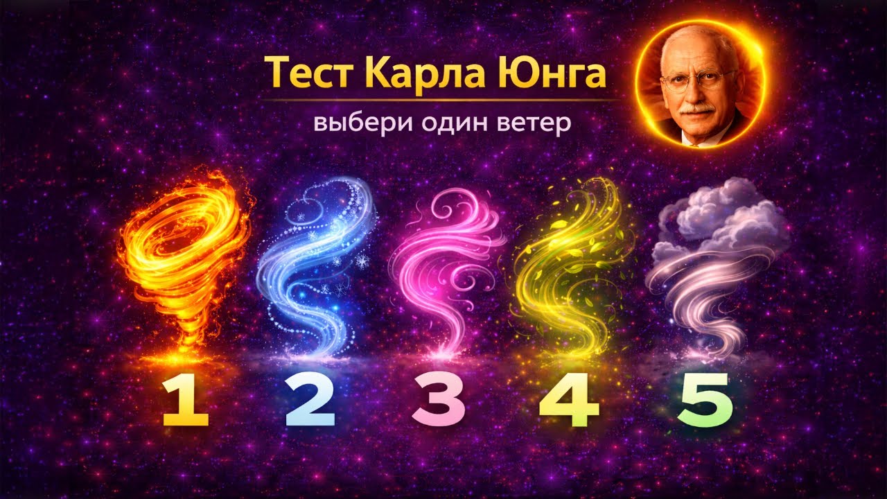 Тест Карла Юнга выбери один ветер | что скрывается за твоей тревогой